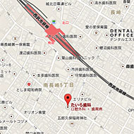 東長崎駅近隣地図